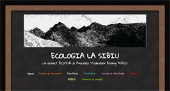 Desktop Screenshot of ecologia-la-sibiu.ro